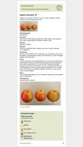 Sortenbeschreibung Apfel