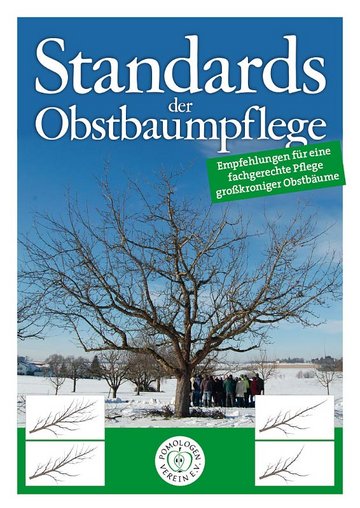 Titelseite Standards der Obst­baum­pflege