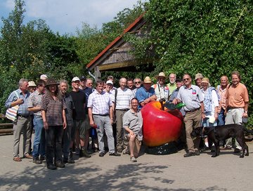 Mitgliederversammlung der Landesgruppe Hessen auf dem Obsthof Schneider (2013)